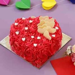 heart shape cakes