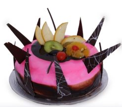 choco fruit cake
