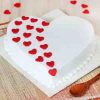 heart shaped vanilla cake 1 cake0611hvan a