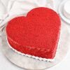 Yummy Heart Velvet Cake
