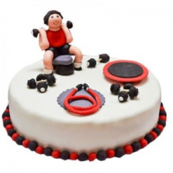 gym lover cake