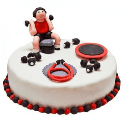 Gym Shoulder Workout Cake - 2 Kg