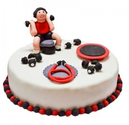 gym lover cake