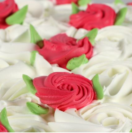 Designer Roses Cake3
