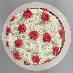 Designer Roses Cake4