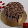 Expressive Roses Chocolate cake