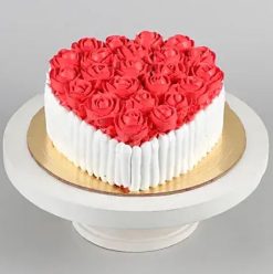 Hearty Roses Cake1