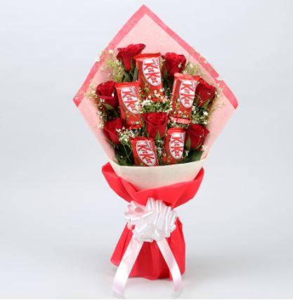 Kitkat Roses Bouquet1