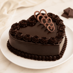 Choco Smooth Heart Cake