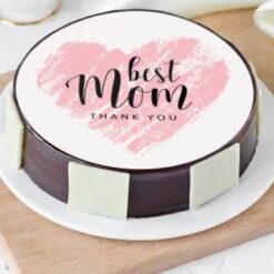 Best Mom Printed Cake for Mom