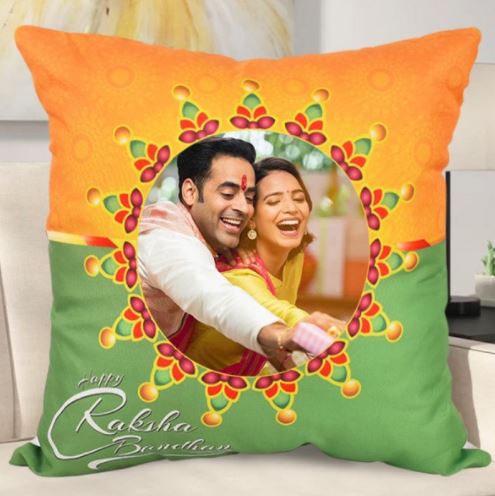 Rakhi Designer Personalised Cushion