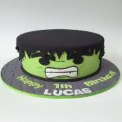 Hulk Cakes