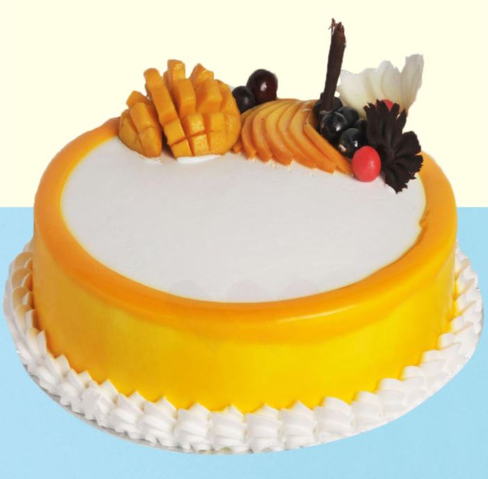 Elegant Mango Birthday Cake - Cake Square Chennai | Cake Shop in Chennai