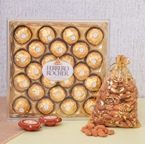 Diwali Combo with Rochers & Almonds