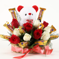 Teddy Bears with Roses