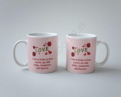 Love Designer Quote Mug-1