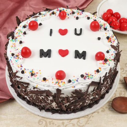 Cherried Love You Mom Cake