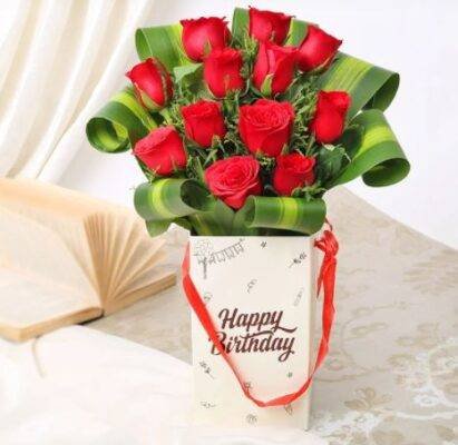 Talking Roses (Print on Rose) (25 Red Roses) - send Talking Roses (Birthday  Gifts) to India, Hyderabad | Us2guntur