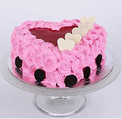 Special Hearts Cake