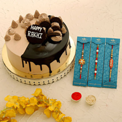 Order Rakhi with Cakes