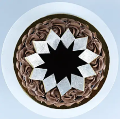 Choco Cake With Kaju katli 1