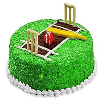 Cricket Designer Cake