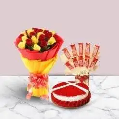 Flowers and Chocolates Combo