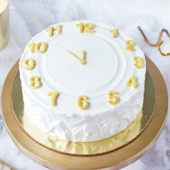 New Year Countdown Clock Cake