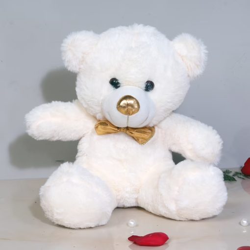 Beautiful Roses Bouquet With Teddy 2