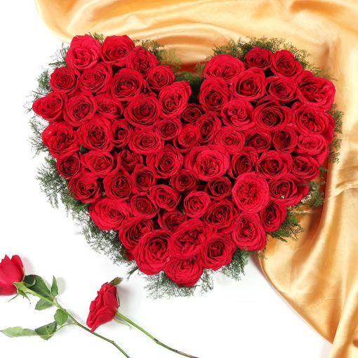 Heart Shape Love Roses