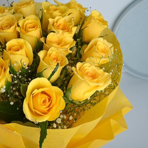Yellow Roses Magical Bouquet1