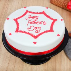 Father Day Multi flavour Fondant Cake