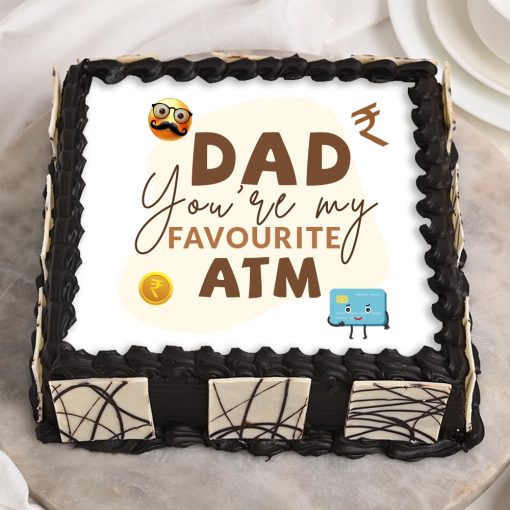 Father's Day Poster Cake