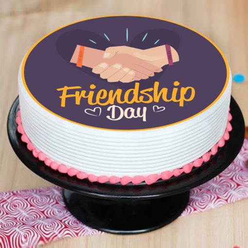 Friendship Day Poster Cake