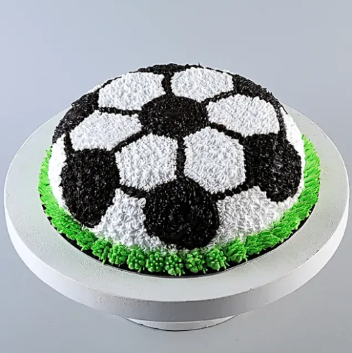 Creamy Football Cake2