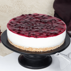 Round Shape Blueberry Cheesecake
