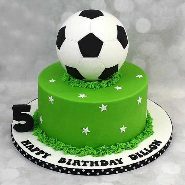 Football theme cake... - Niku's Chocolate & Cake | Facebook