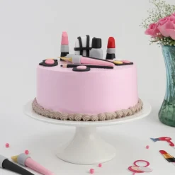 Fondant Makeup Designer Cake2