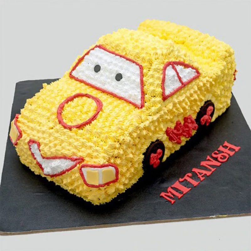 Car theme Cake