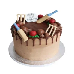 Multi Flavour Cricket Cake