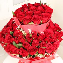 Two Layer Roses Bunch For Karwa Chauth2