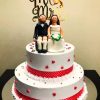 Mr and Mrs Engagement Cake