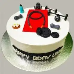 Gym Theme Cakes