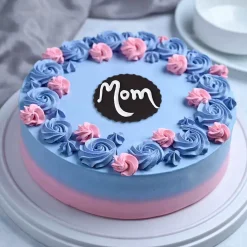 Mothers Day Strawberry Cream Cake