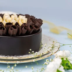 Chocolate Swiss Roll Cake3
