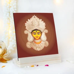 Sacred Durga Maa Portrait Frame