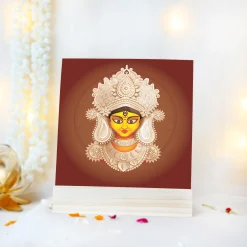 Sacred Durga Maa Portrait Frame2