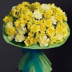 Yellow and White Flower Bunch