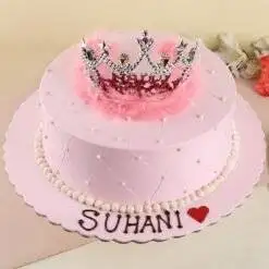 Alternative view of Princess Birthday Cake