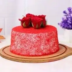 Alternative view of Red Velvet Rose Cake